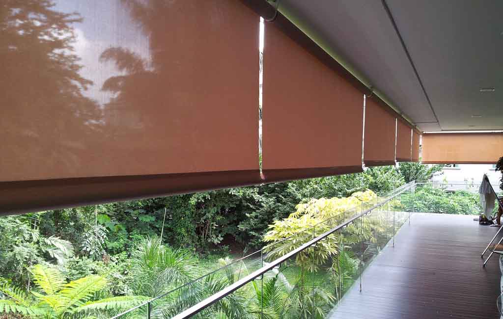 Cable Guided Roller Blinds